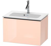 Duravit L-Cube Mueble de pared Compacto, 1 alargador, ancho: 620mm, para mí de Starck 234263, LC615601010, Color: Perla de albaricoque laca de alto brillo
