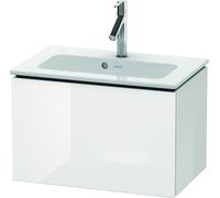 Duravit L-Cube Mueble de pared Compacto, 1 alargador, ancho: 620mm, para mí de Starck 234263, LC615602222, Color: Decoración blanca de alto brillo