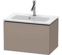 Duravit L-Cube Mueble de pared Compacto, 1 alargador, ancho: 620mm, para mí de Starck 234263, LC615604343, Color: Decoración Basalto Mate