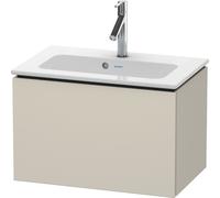 Duravit L-Cube Mueble de pared Compacto, 1 alargador, ancho: 620mm, para mí de Starck 234263, LC615609191, Color: Decoración Topo