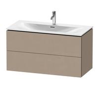 Duravit L-Cube Mueble de pared LC6308, 1020x481 mm, 2 cajones, para Viu 234410, LC630807575, Color: lino