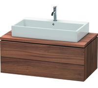 Duravit L-Cube Mueble para consola, ancho 1020, profundidad 547mm, 2 cajones, LC581907979, Color: Nogal natural decorado