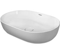 Duravit Luv lavabo 60x40 cm oval sobre encimera blanco 03796000001