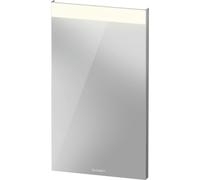 Duravit Luz y espejos Buen espejo con iluminación LED, panel de luz superior, altura 700mm, blanco mate, LM7834000000000, Longitud: 400 mm