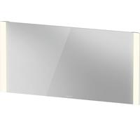 Duravit Luz y espejos El mejor espejo con iluminación LED, interruptor sensor, calefacción de espejo, 1400x700x34mm, blanco mate, LM7890D00000000