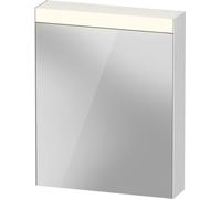 Duravit Luz y espejos Mejor armario con espejos con iluminación, 1 puerta de espejo, apertura a la derecha, 610x760x148mm, LM7840R00000, Versión: EN Enchufe de red