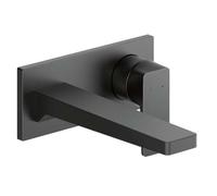 Duravit Manhattan - Grifo de lavabo para lavabo, color negro mate