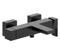 Duravit Manhattan - Grifo monomando para bañera (2 consumidores, con sistema de mezcla de cerámica), color negro mate