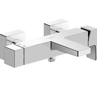 Duravit Manhattan mezclador monomando visto para bañera, proyección 196 mm, consumidor 2, MH5230000010, Color: Cromo alto brillo