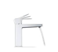 Duravit Manhattan Mezclador monomando de lavabo, M FreshStart, proyección 129 mm, sin desagüe automático, MH1021002, MH1021002010