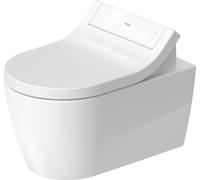 Duravit ME by Starck inodoro suspendido Duravit Rimless para SensoWash®, 25295900001, Color: Blanco con Wondergliss
