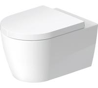 Duravit ME by Starck inodoro suspendido, sin borde, enrasado, HygieneGlaze, Durafix, 370x360x540mm, blanco, 2584092000
