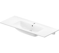 Duravit ME by Starck lavabo 123x49 cm rectangular clásico-para mueble-con encimera blanco 23361200001