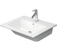 Duravit ME by Starck lavabo con mueble, con rebosadero, sin agujero para grifo, con agujero para grifo, 630mm, 2336630060, Color: Blanco