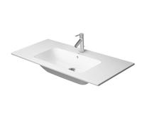 Duravit ME by Starck lavabo con mueble, con rebosadero, sin agujero para grifo, con agujero para grifo, 1030mm, 2336103260, Color: Seda blanca mate