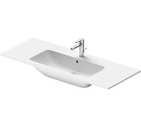 Duravit ME by Starck lavabo con mueble, con rebosadero, sin agujero para grifo, con agujero para grifo, 1230mm, 2336120060, Color: Blanco