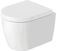 Duravit ME by Starck taza de inodoro con asiento de cierre suave suspendido sin reborde blanco 453009AAA1