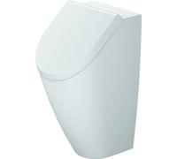 Duravit ME by Starck urinario, sin borde, 0,5 litros, sin tapa, 350x300x585mm, 28123000001, Color: Color interior blanco, color exterior blanco, con Wondergliss