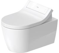 Duravit ME by Starck WC suspendido para SensoWash®, 2528592000, Color: Blanco con HygieneGlaze