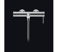 Duravit Mezclador monomando de bañera Circle, 185 mm de saliente, visto, cromo, CE5230000010