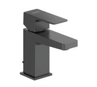 Duravit MH1010001046 Manhattan - Grifo para lavabo, color negro mate