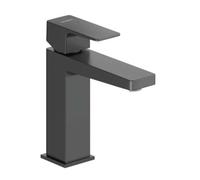 Duravit MH1020002046 Manhattan - Grifo para lavabo, color negro mate