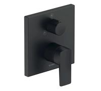 Duravit Manhattan mezclador monomando empotrado para ducha, consumer 2, MH4210012046, Color: Negro Mate