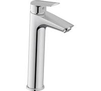 Duravit N.º 1 - Grifo para lavabo (tamaño grande, altura del caño: 203 mm), color cromado