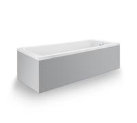 Duravit No.1 bañera empotrada, rectangular, 1600x700mm, 1 respaldo inclinado,...