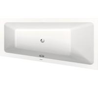 Duravit No.1 bañera empotrada, trapezoidal, 1500x800mm, 1 respaldo inclinado a la derecha, blanco, 700505000000000