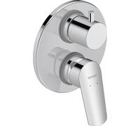 Duravit No. 1 grifo de bañera y ducha empotrado cromo N15210008010