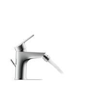 Duravit No.1 - Grifo monomando para bidé (altura de caño 75 mm), color cromado