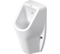 Duravit No.1 urinario, sin borde, entrada trasera, incl. boquilla de descarga, 305x290mm, blanco, 2819302000, Color: Blanco con HygieneGlaze