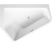Duravit Paiova 5 bañera de hidromasaje, versión empotrada, esquina izquierda, 2 inclinaciones traseras a la izquierda, marco, juego de desagüe y rebosadero, sistema de aire, 1770x1300mm, 760390000AS00