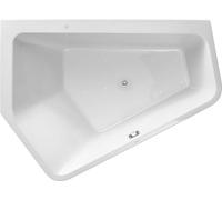 Duravit Paiova 5 bañera de hidromasaje, versión empotrada, esquina izquierda, 2 inclinaciones traseras a la izquierda, marco, juego de desagüe y rebosadero, sistema de aire, 1900x1400mm, 760392000AS00