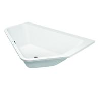 Duravit Paiova 5 Bañeras, esquina derecha, 2 inclinaciones traseras, 1770x1300mm, blanco, 700391000000000