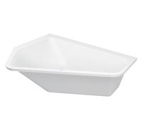 Duravit Paiova 5 Bañeras, esquina izquierda, 2 inclinaciones traseras, 1770x1300mm, blanco, 700390000000000