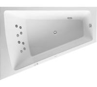 Duravit Paiova Whirlpool, 1 inclinación trasera izquierda, revestimiento acrí...