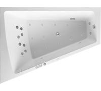 Duravit Paiova Whirlpool, 1 inclinación trasera izquierda, revestimiento acrí...