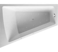 Duravit Paiova Whirlpool, 1 inclinación trasera izquierda, revestimiento acrí...