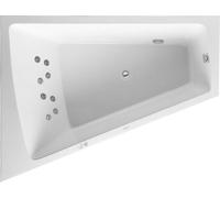 Duravit Paiova Whirlpool, 1 inclinación trasera izquierda, revestimiento acrí...