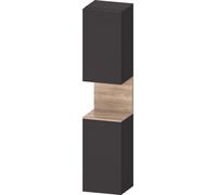 Duravit Qatego armario 40x36x176 cm suspendido, lateral grafito QA1346L55800010
