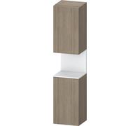 Duravit Qatego Armario alto, puerta bisagra derecha, 400x360x1760mm, nicho Blanco mate, QA1346R18350000, Color: Roble Terra