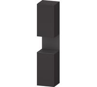 Duravit Qatego armario alto, puerta bisagra derecha, 400x360x1760mm, nicho Grafito mate, QA1346R49800000, Color: supermercado de grafito