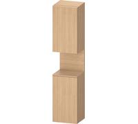 Duravit Qatego armario alto, puerta bisagra izquierda, 400x360x1760mm, nicho roble natural, QA1346L30300000, Color: Roble Naturaleza