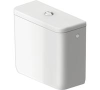 Duravit Qatego cisterna 3l/4,5l, conexión derecha e izquierda, 0947002085, Color: Blanco con HygieneGlaze