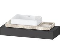 Duravit Qatego consola 120x47x17 cm grafito QA4699049490000