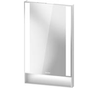 Duravit Qatego espejo 45x75 cm rectangular con iluminación blanco QA7080018180000