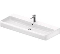 Duravit Qatego lavabo 120x47 cm rectangular para mueble blanco brillante 2382120027