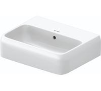 Duravit Qatego lavabo 45x35 cm rectangular sobre encimera blanco brillante 0746450060